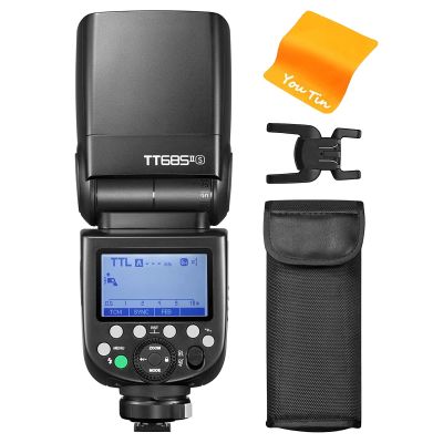 Godox Camera Flash Speedlight for Sony TT685IIS TT685II-S 2.4G Wireless HSS GN60 Flash Compatible with Sony Digital Cameras a9 a7 a7II a7III a7R III a7RII a7SII a6000 a6300 a6500