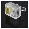 10pcs 6P6C 6 Pins 6 Contacts RJ11 Telephone Modular Plug Jack,RJ11 Connector view 4