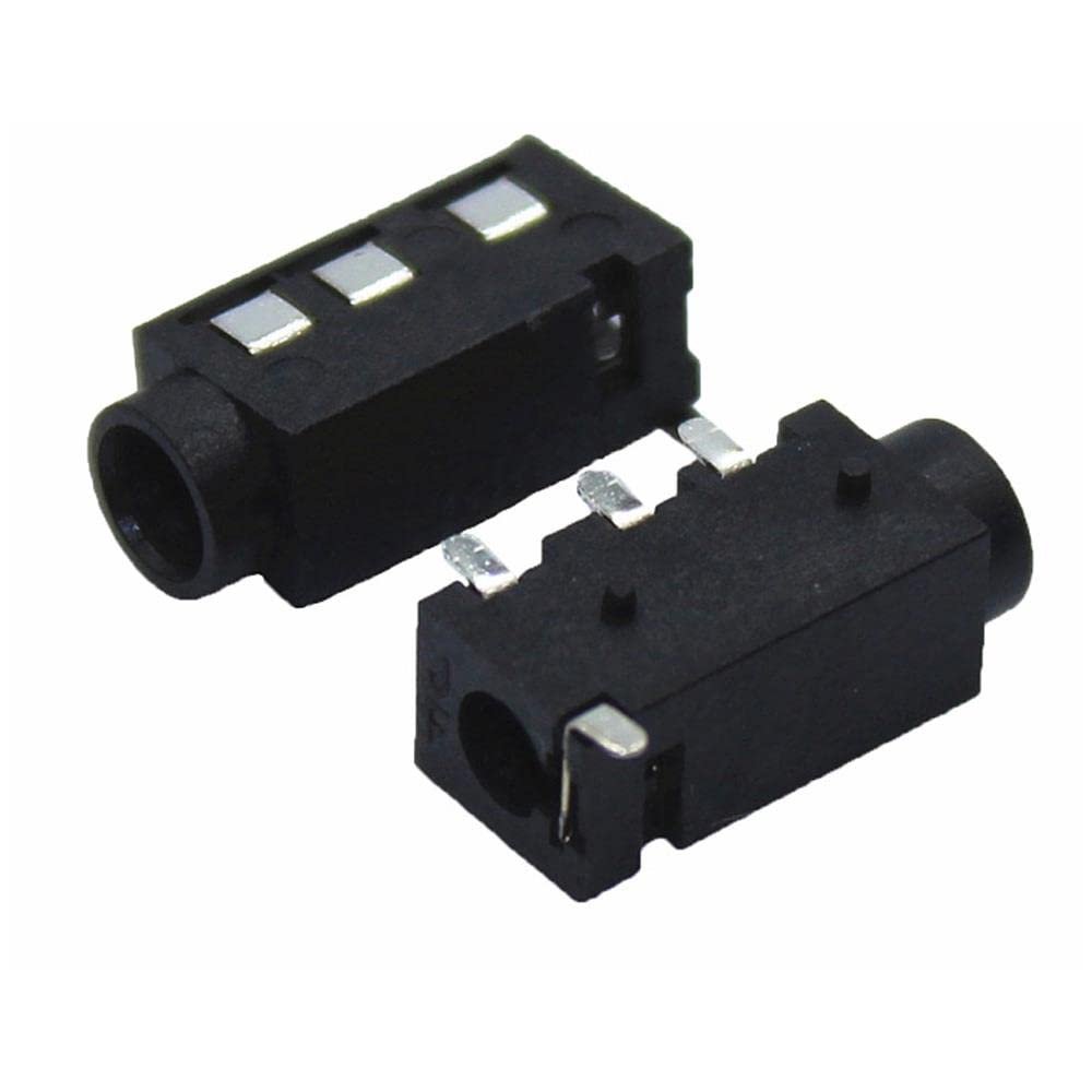 10Pcs 3.5 MM Headphone Jack Audio Jack PJ-320 3-line pin Female Connector SMD Stereo Headphones PJ-320B