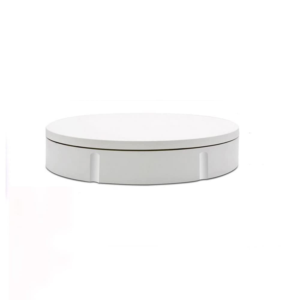 Fixed speed photography turntable 360 product photography shooting 100kg load-bearing 11.6inch diameter,White