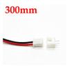 10Sets JST XH2.54 Wire Cable Connector 2/3/4/5/6/7/8/9/10 Pin Pitch Male Female Plug Socket 30cm Wire Length 26AWG-2P view 2