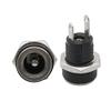 10/5/2Pcs 5.5x2.1mm DC Power Supply Female Jack Panel Mount Connector 5.5 * 2.1mm DC Socket 2 Leg Terminal Plug Adapter Connectors-10 pcs view 1