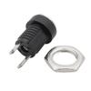 10/5/2Pcs 5.5x2.1mm DC Power Supply Female Jack Panel Mount Connector 5.5 * 2.1mm DC Socket 2 Leg Terminal Plug Adapter Connectors-10 pcs view 2