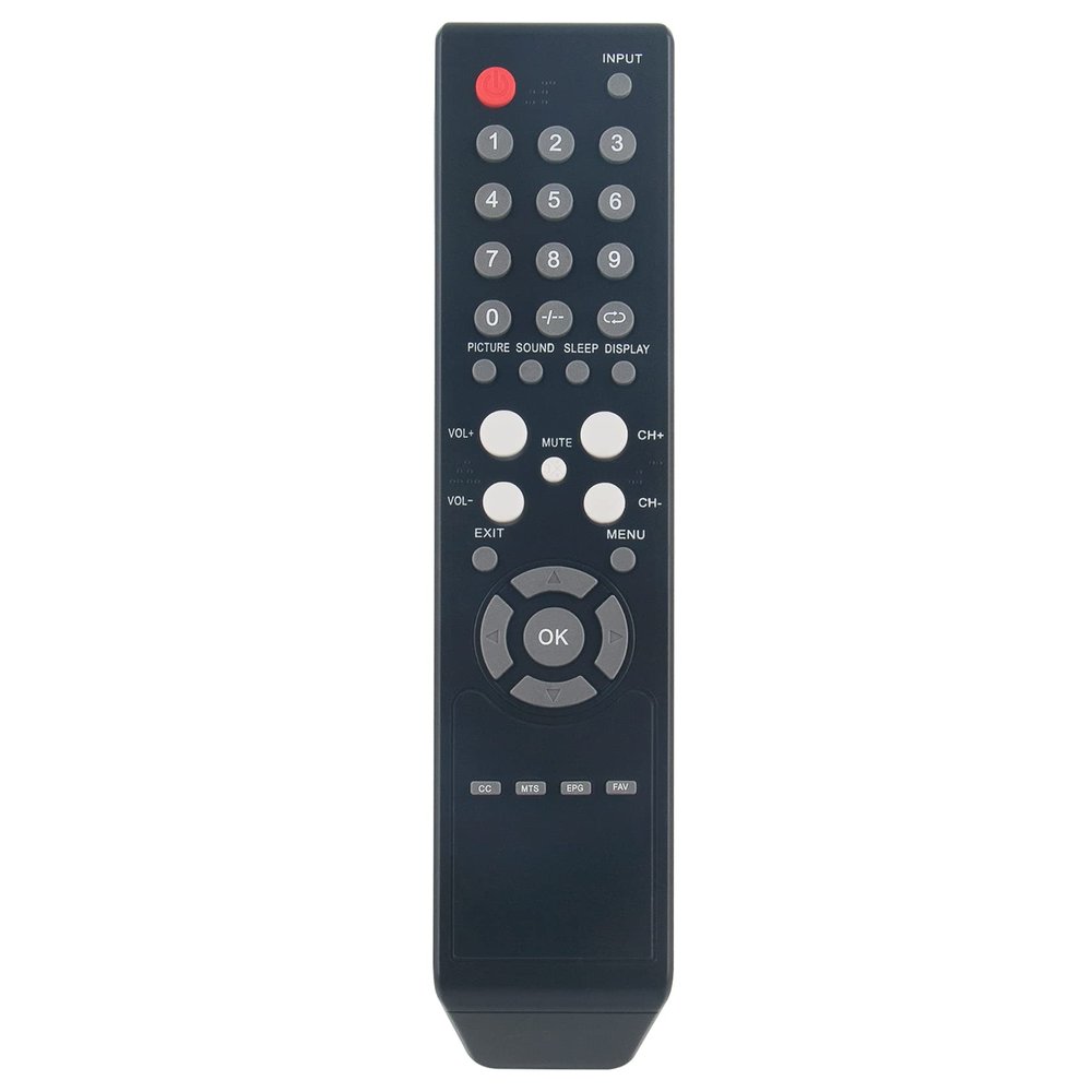 Allimity RC3008V Replaced Remote Control fit for Viore TV LED32VFZ61 LED42VF80 LE24VF20 LC37VF80 LC32VH60