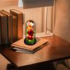 Uonlytech 1pc Led Light Decorative Artificial Glass Cover for Valentine's Day Home Decor for and Friends view 3