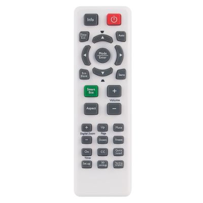 New RC02 Replaced Remote Control fit for BenQ Projector MW523 MX522 MW535 MX525 MS524 TW539 TW526 MX602 MW526 MW603 ES500 EX501 MH530 MH534 MH535 MH680 MH630 MS504 MS506 MS507H MS511H