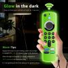 (3 Pack) Wevove Fire Stick Remote Cover for Alexa Voice Remote 3rd Gen, Replacement Case for Fire TV Stick 4K Streaming Device (Glow Green&Sky Blue&Orange) view 3