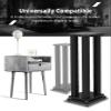 Speaker Stand Heavy Duty Speaker Stand Pair for Large Speakers, Durable Metal Surround Speakers for Home Studio Theater, Easy to Set Speaker Stands (Size : M High 30cm) view 3