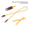 Horoper Rope Camera Neck Shoulder Strap, Adjustable Braided Shoulder Straps Cameras Sling Shoulder Strap for All Cameras (Yellow) view 4