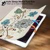 DuraSafe Cases for iPad 6th 5th Air 1st 2nd Gen 9.7 Inch [iPad 6 5 Air 1 2 ] A1893 A1822 A1566 MH2V2LL/A MRM52LL/A Printed Adjustable Stand Feature Case TPU Heat Dissipation Back - Watercolor Flowers view 3