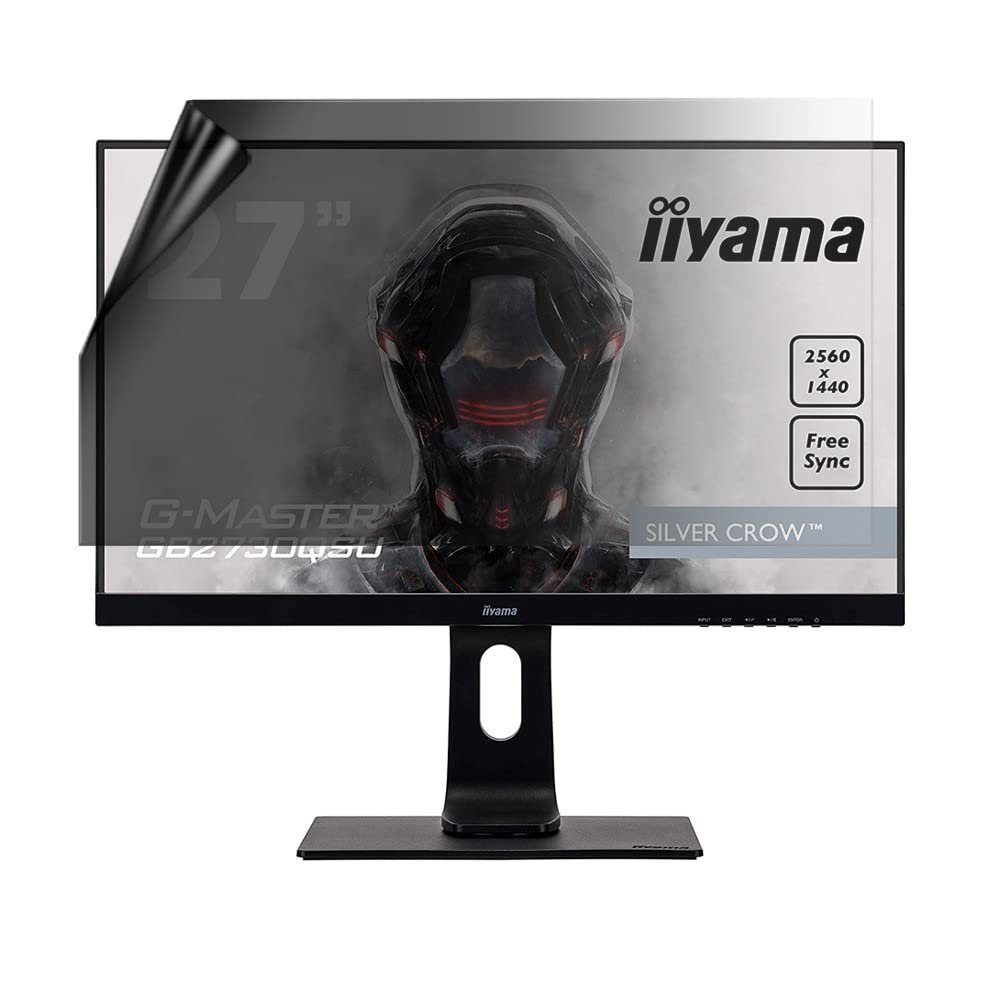 celicious Privacy Lite 2-Way Anti-Glare Anti-Spy Filter Screen Protector Film Compatible with iiYama G Master 27 (GB2730QSU-B1)