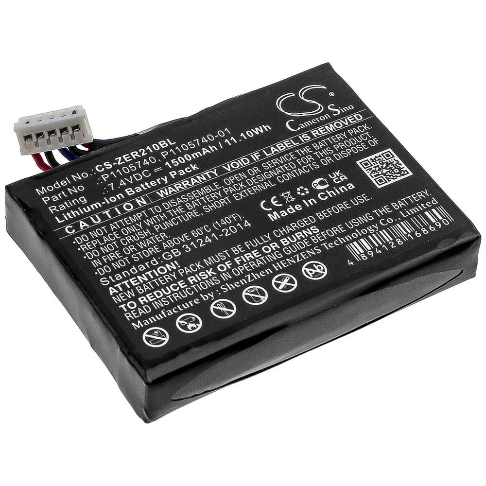 SHINEAR 1500mAh Battery Replacement for ZQ200 ZQ22-A0E01KE-00 ZQ220 ZQ210 ZQ21-A0E12KE-00 P1105740 P1105740-01 (7.4V)