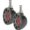 KICKER Pair 45KMTC65 6.5" 390w Marine Wakeboard Tower Speakers + 2-Channel Amp view 3