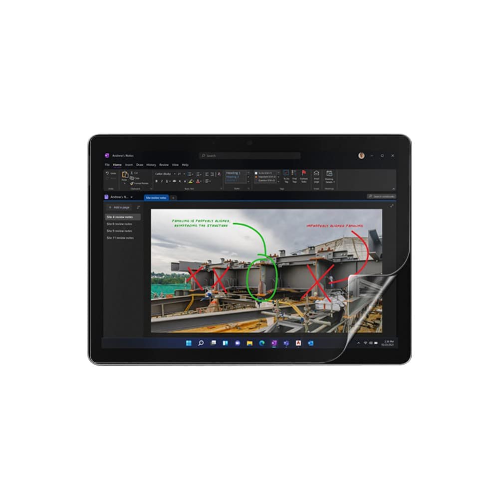 celicious Impact Anti-Shock Shatterproof Screen Protector Film Compatible with Microsoft Surface Go 3