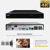 GW Security 8 Channel NVR 4K 8MP PoE 2.8-12mm Varifocal Zoom Face Recognition/Human/Car Detection Security Camera System with 4 x 4K 8MP IP Microphone H.265+ Outdoor Smart AI Bullet Cameras view 3