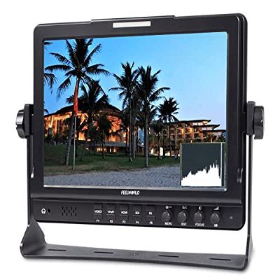 Feelworld FW1018SPV1 10.1" 4K IPS 1920x1200 3G-SDI HDMI Camera-Top Monitor with Peaking,Histogram,False Colors,Exposure