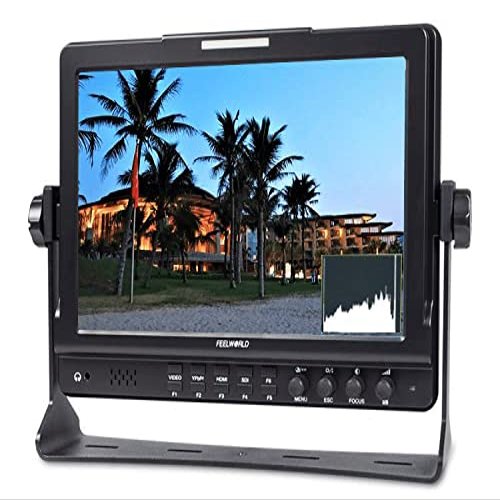 Feelworld FW1018SPV1 10.1" 4K IPS 1920x1200 3G-SDI HDMI Camera-Top Monitor with Peaking,Histogram,False Colors,Exposure