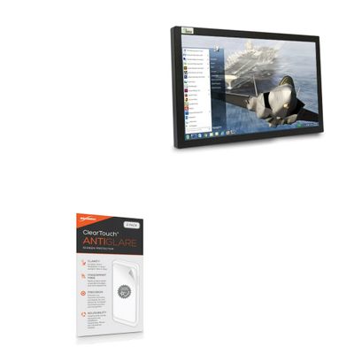 BoxWave Screen Protector Compatible with Daisy Data 2930AB Series (24 in) - ClearTouch Anti-Glare (2-Pack), Anti-Fingerprint Matte Film Skin