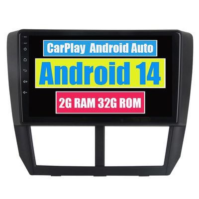 RoverOne Car Stereo GPS for Subaru Forester 2008-2012 with Android Multimedia Player GPS Navigation Bluetooth CarPlay Android Auto DSP
