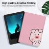 Case for 6.8" Kindle Paperwhite 11th Generation 2021, Thin Fit Light PU Leather Case Folio Cover with Auto Sleep/Wake for Kindle Paperwhite Signature Edition E-Reader, Cute Pink Pig view 3