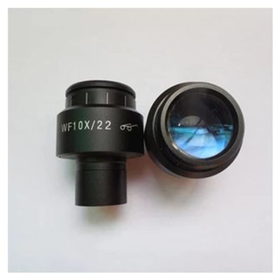 TYZK Microscope Kit 5X 10X 15X 20X 25X Wide Angle Eyepiece Microscope 23.2mm Mounting Size Microscope Lens Adapters (Color : WF10X22)