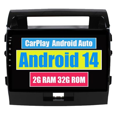 RoverOne Car Radio GPS for Toyota Land Cruiser 2008 2009 2010 2011 2012 with CarPlay Android Auto DSP Multimedia Player Stereo Navigation Bluetooth