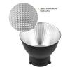 Andoer 7 reflector bowens Beauty Dish mount Standard Reflector Diffuser Lamp Shade Dish with for Bowens Mount Studio Strobe Flash Light view 2