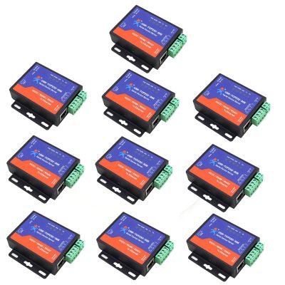 USR-TCP232-306 Serial Port RS232/RS485/RS422 to TCP Converter with DHCP and Built-in Webpage with 5V 3A Power Supply (10PCS)