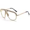 bullabulling Square Diamond Rhinestone Blue Light Blocking Glasses Metal reading glasses Crystal Eyeglasses (white, 1.0) view 1