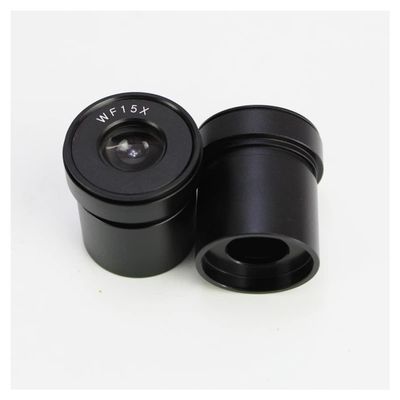 ZTBH Microscope Accessories Kit 2pcs/Set Stereo Microscope Eyepieces WF5X WF10X WF15X WF20X Accessories Microscope Slides (Color : WF15X)