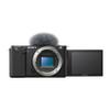 Sony Alpha ZV-E10 APS-C Interchangeable Lens Mirrorless Vlog Camera Body (Black) Content Creator's Bundle (8 Items) view 2