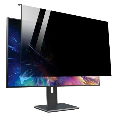 JCSKY Monitor Privacy Screen for 24" PC Display - Computer Screen Security Filter - Blue Light Reducing Widescreen Protector Film, Hanging Installation, Removable at Any Time,24in(547320mm)