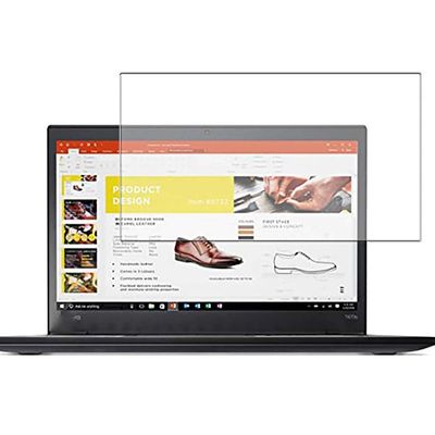 Puccy Tempered Glass Screen Protector Film, compatible with Lenovo ThinkPad T470s 2017 14" Active Area Cover Only Protective Protectors Guard new version