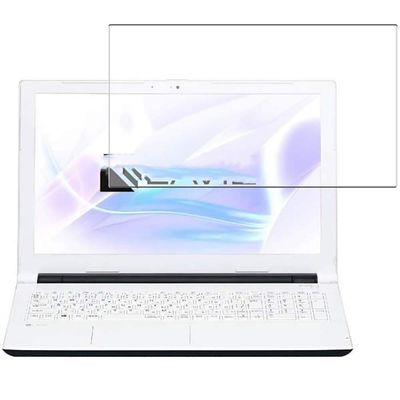 Puccy Tempered Glass Screen Protector Film, compatible with NEC LAVIE Note Standard NS100 / C1W-P2 15.6" PC-NS100C1W Active Area Cover Only Protective Protectors Guard new version