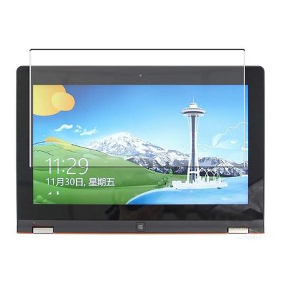 Puccy Anti Blue Light Tempered Glass Screen Protector Film, compatible with Lenovo Yoga 11.6" Active Area Cover Only Protective Protectors Guard