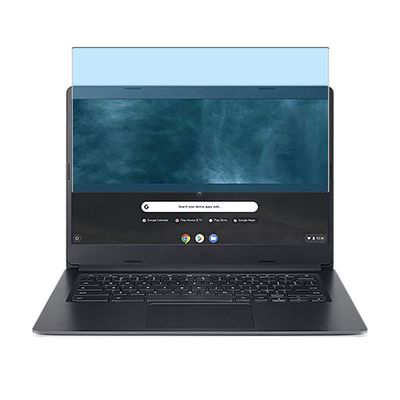 Puccy Anti Blue Light Tempered Glass Screen Protector Film, compatible with Acer Chromebook 314 C933T-P8SM-C0C1 C933-C2QR 14" Active Area Cover Only Protective Protectors Guard