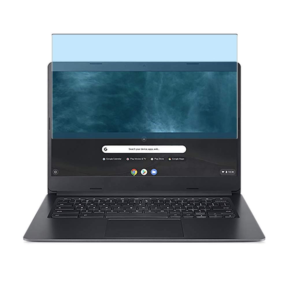 Puccy Anti Blue Light Tempered Glass Screen Protector Film, compatible with Acer Chromebook 314 C933T-P8SM-C0C1 C933-C2QR 14" Active Area Cover Only Protective Protectors Guard