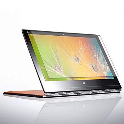 Puccy Anti Blue Light Tempered Glass Screen Protector Film, compatible with Lenovo YOGA 3 Pro 13.3" Active Area Cover Only Protective Protectors Guard