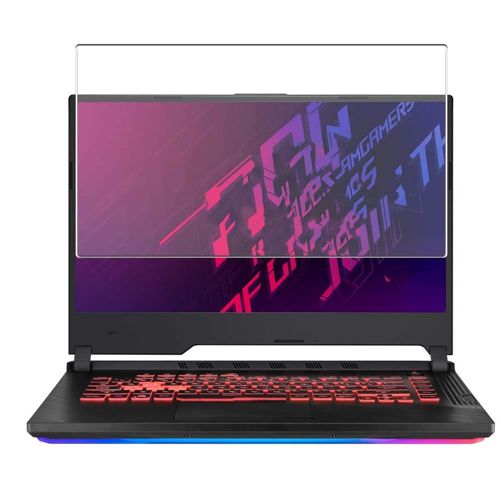 Puccy Anti Blue Light Tempered Glass Screen Protector Film, compatible with ASUS ROG Strix G G531GU 15.6" Active Area Cover Only Protective Protectors Guard