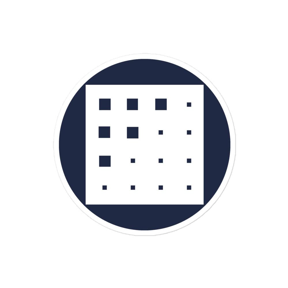 Hogue WS LLC Fetch AI Crypto Sticker for Laptop & Water Bottles