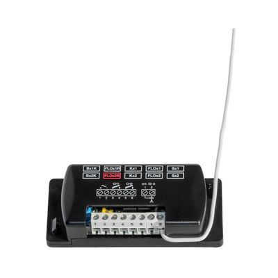 NiceOne RX Apollo FLOX2R Universal Receiver Digital 2-Channel Wireless 433.92 MHz Black