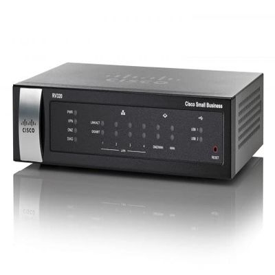 CISCO DESIGNED Rv320 Dual Wan VPN Router - 6 Ports - Desktop (Renewed)