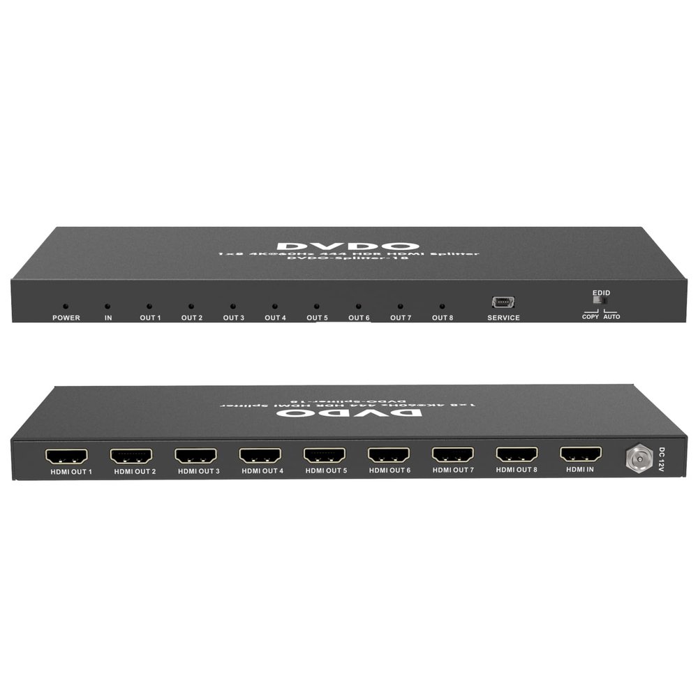 4K HDMI 1-8 Splitter with HDR