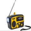 Kaito Emergency Radio KA388 - AM/FM NOAA Weather Alert 5-Way Powered Solar Crank Radio Receiver with LED Flashlight and USB Mobile Phone Charger (Yellow) view 1