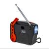 Kaito Emergency Radio KA388 - AM/FM NOAA Weather Alert 5-Way Powered Solar Crank Radio Receiver with LED Flashlight and USB Mobile Phone Charger (Red) view 2
