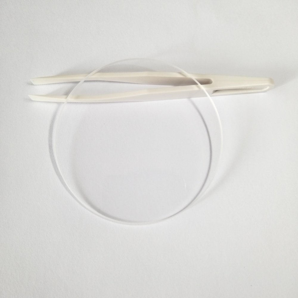 jsygorge JGS2 120 * 3.0mm Fused Silica Window Quartz Glass Disk
