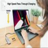 EZQuest USB C Hub Docking Station 7 in 1 with 3 Gen 2 10Gbs Ports, 3 USB A 3.0 Ports, 1 USB C Power Delivery 3.0 with 5Gbs Data, Compatible with MacBook/Dell/HP/Lenovo Laptops view 4