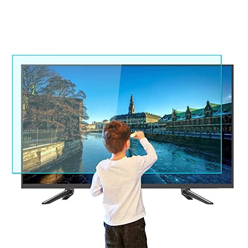 AIZYR Anti Harmful Blue Light TV Screen Protector, Anti-Glare/Anti Scratch Filter Film Relieve Computer Eye Strain for LCD, LED & QLED 4K HDTV,75in 1645 X 930mm