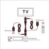 chenyang CY HDMI Male to Female Remote Controlled HDMI-Compatible 2.0 IR Adapter with CEC ARC Function HDCP Compliant Support to Close CEC view 3