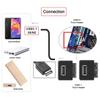 chenyang 2 Pack Overmold Motherboard USB 3.0 19/20Pin to USB 3.1 Type-E Front Panel Socket Extension Adapter view 3